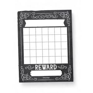 Hadley Designs Kids Incentive Reward Chart Set 25 Charts and 1,008 Stickers